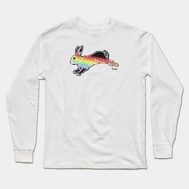 Run Rabbit Ran Long Sleeve T-Shirt by richswier